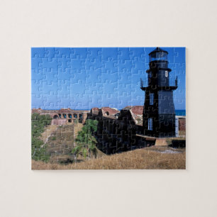 USA, FL, Florida Keys, Fort Jefferson, 1846, 2 Puzzle