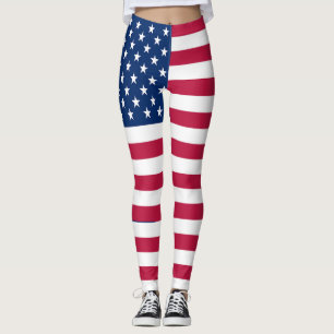 USA Flag-26976 Leggings