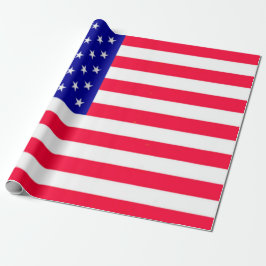 USA Flag 4. Juli Geschenkpapier