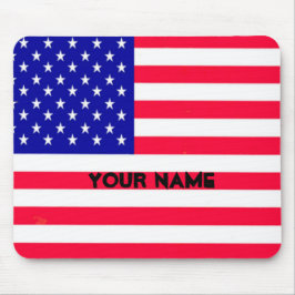 USA Flag 4. Juli Mousepad