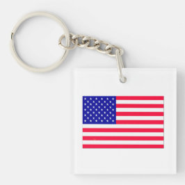 USA Flag 4. Juli Schlüsselanhänger
