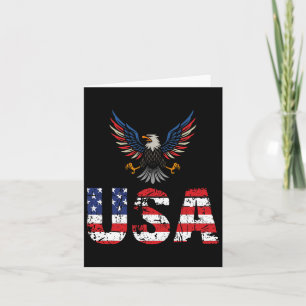 Usa Flag Adler 4. Juli 1776 Freiheit Independe Karte