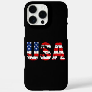 USA Flag American Flag US National Patriotic USA 4 iPhone 16 Pro Max Hülle