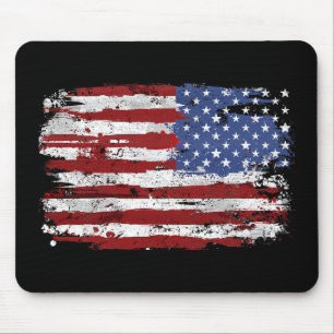 USA Flag American Flag USA 4t Mousepad