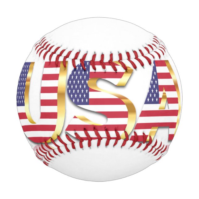 USA Flag Baseball Patriotic (Rückseite)