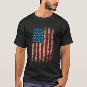 USA Flag Beängstigend Patriotisch T-Shirt