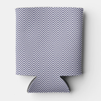 USA Flag Blau & Weiß Wavy ZigZag Zickzack Streifen Dosenkühler