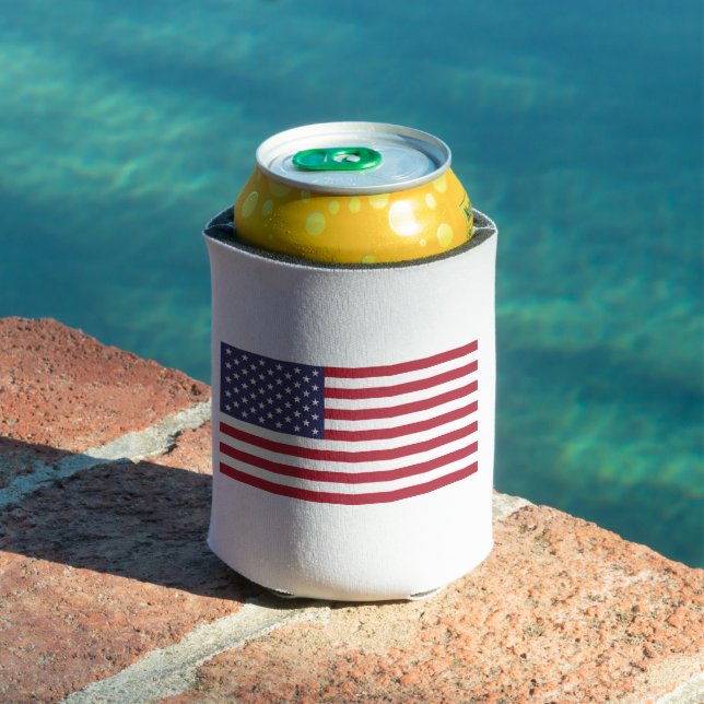 USA Flag Can Cooler Dosenkühler (In Situ Pool)