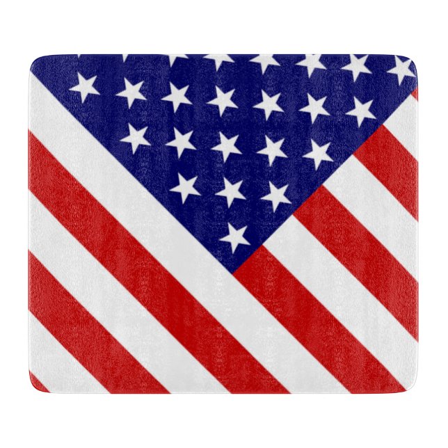 USA Flag cbcc Schneidebrett (Vorderseite)