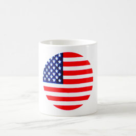 USA Flag Circle Tdhe MUSEUM Zazzle Tasse