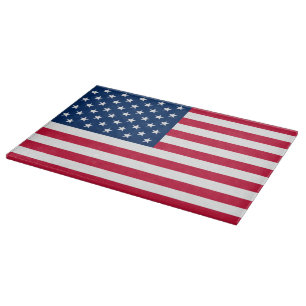 USA Flag Cutting Board Patriotic Schneidebrett