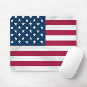 USA Flag Design Mouse Pad - Zeigen Sie Ihren Patri Mousepad