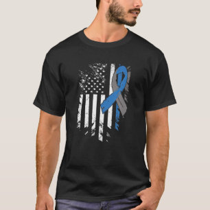USA Flag Diabetes Typ 1 - Unterstützung der Famili T-Shirt