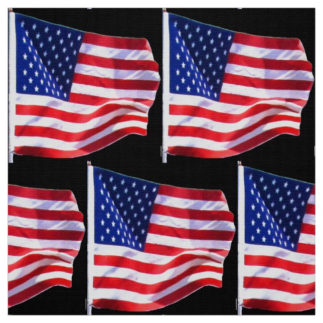 USA Flag Fabric Stoff (Muster)