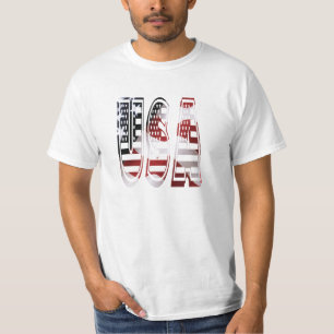 USA Flag Fabulous Colors Fun T-Shirt