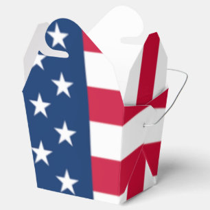 USA Flag Favor Box Geschenkschachtel