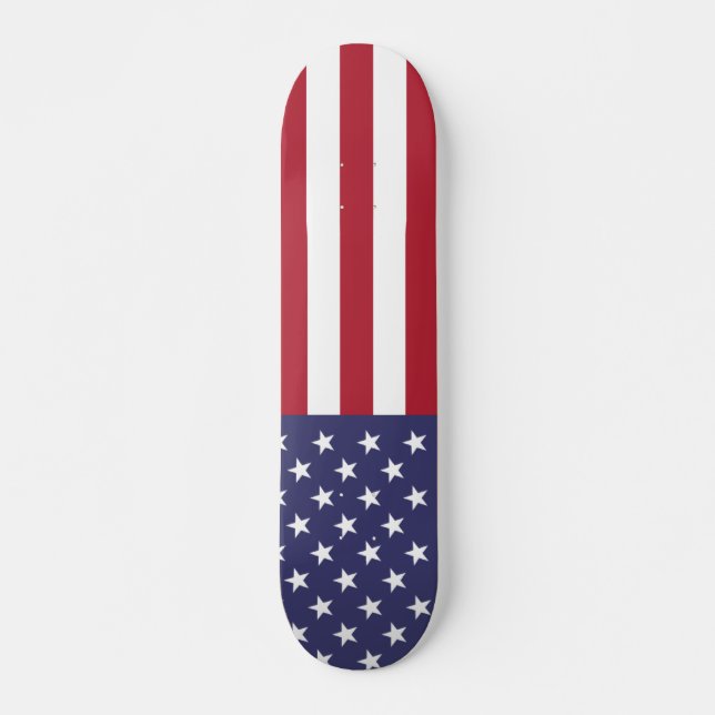 USA flag, flag of USA Skateboard (Vorne)