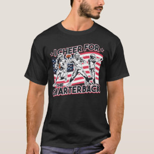 USA Flag Football American Football Quarterbacks T-Shirt