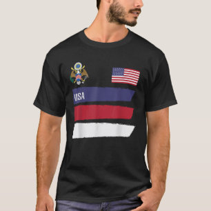 USA Flag Football Fan Men Women Kid T-Shirt