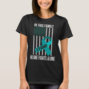 USA Flag Green Ribbon Shirt Mental Health Awards