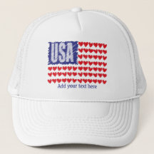 USA Flag Hört Custom