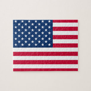 USA Flag Jigsaw Puzzle USA