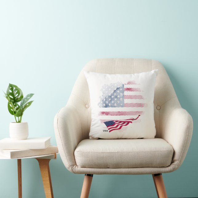 USA flag Kissen (Stuhl )