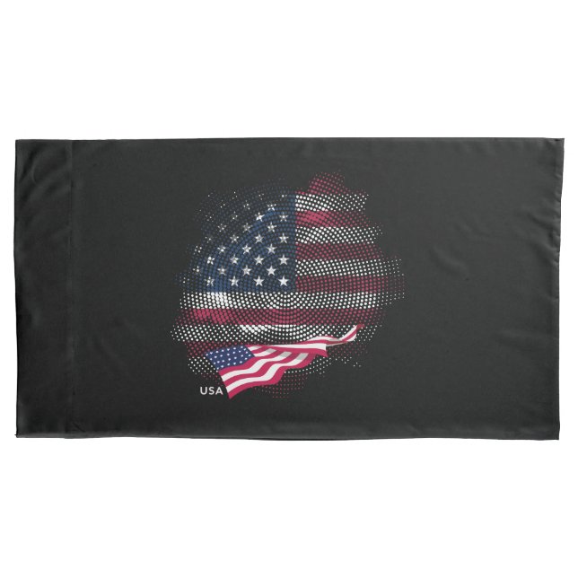 USA flag Kissenbezug (Vorderseite)