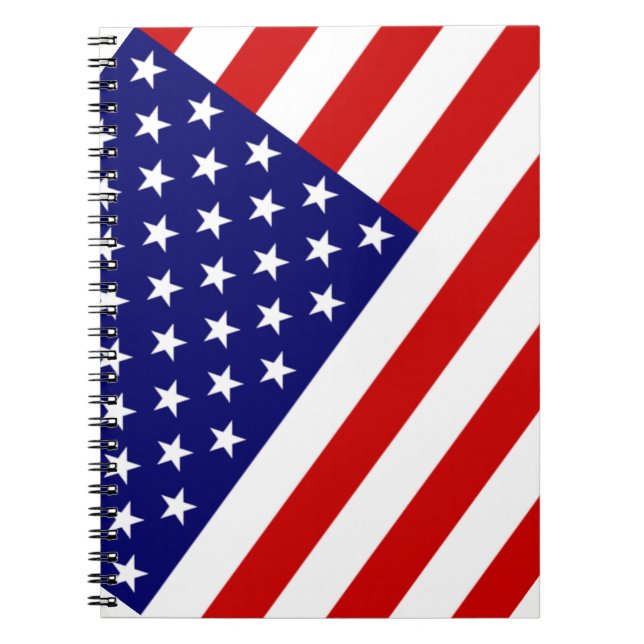 USA Flag nbcn Notizblock (Vorderseite)