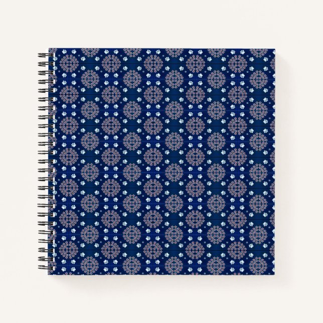 USA Flag Notebook Notizbuch (Vorderseite)