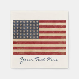 USA Flag Party Napkins Serviette