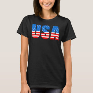 USA Flag Patrioisch 4. Juli Amerika 1 T-Shirt