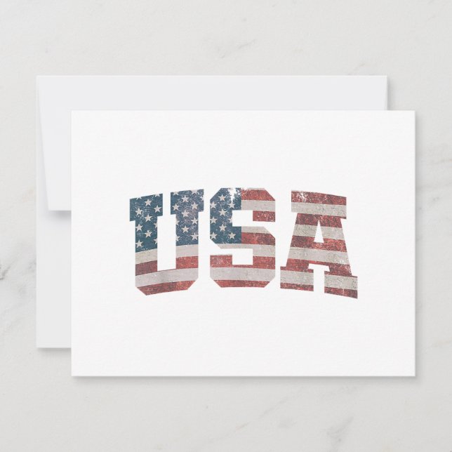 USA Flag Patriotic 4. Juli Amerika (Vorderseite)