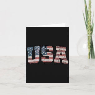 USA Flag Patriotic 4. Juli Amerika Karte