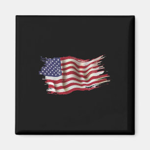 USA Flag Patriotic 4. Juli Amerika Tag des Indes Magnet
