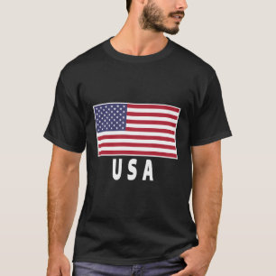 USA Flag Patriotic 4. Juli Amerika Tag des Indes T-Shirt