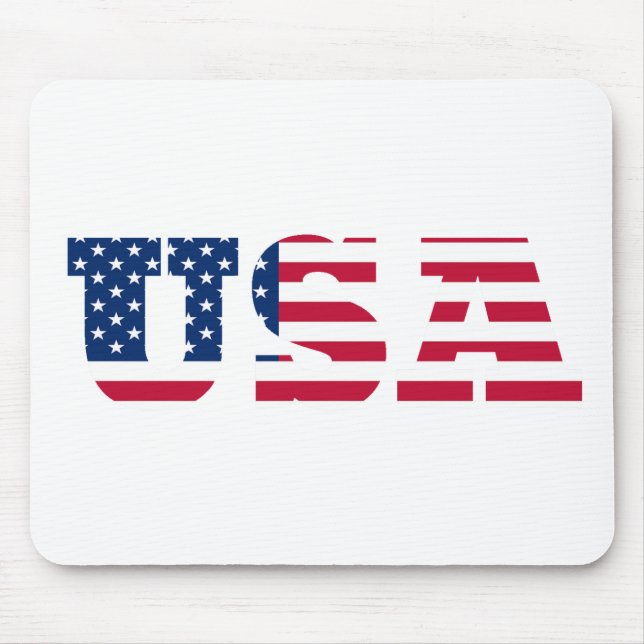 USA Flag Patriotic Mousepad (Vorne)