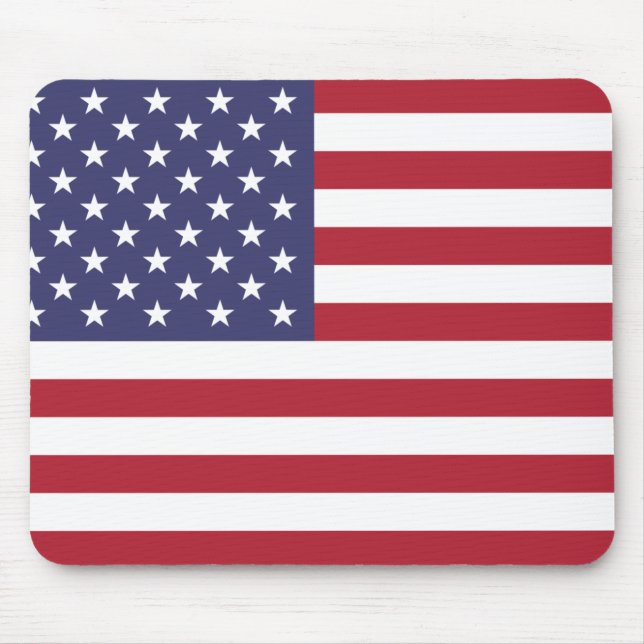 USA Flag Patriotic Mousepad Mouse Pad (Vorne)