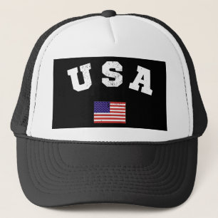 USA Flag Patriotic Truckerkappe