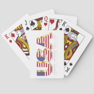 USA Flag Playing Cards Spielkarten