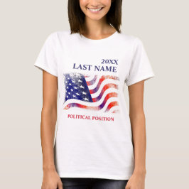 USA Flag Politische Kampagne T-Shirt