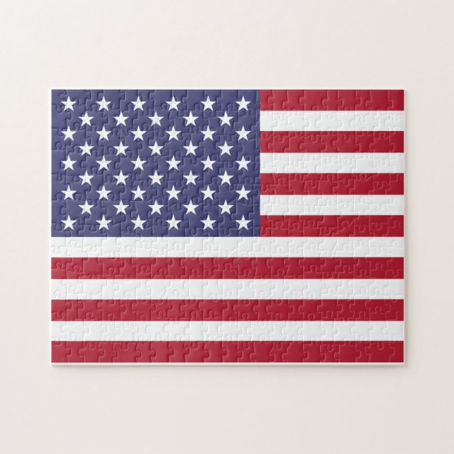 USA Flag Puzzle (Horizontal)