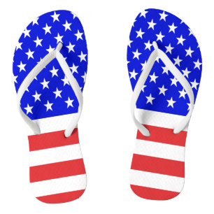 USA-Flag-Sandalen Flip Flops
