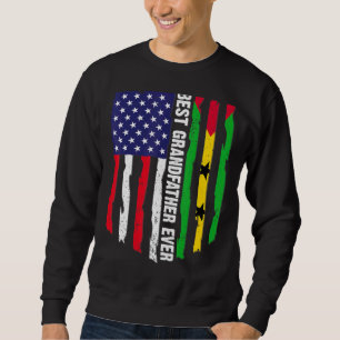 USA Flag & São Tomé und Príncipe Flag Bestes Grand Sweatshirt