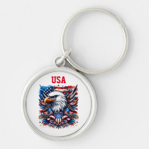 USA Flag Schlüsselanhänger
