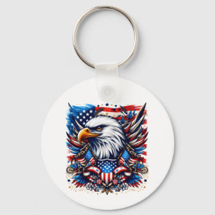USA Flag Schlüsselanhänger