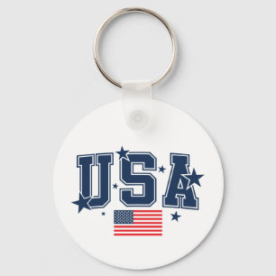 USA-Flag-Schlüsselanhänger Schlüsselanhänger