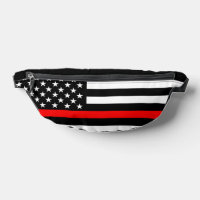 USA Flag Schwarz-Weiß-dünne rote Linie Decke auf e