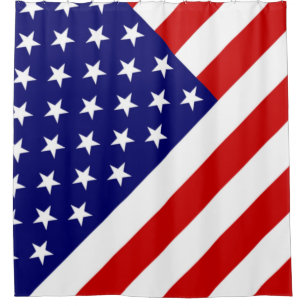 USA Flag sct Duschvorhang