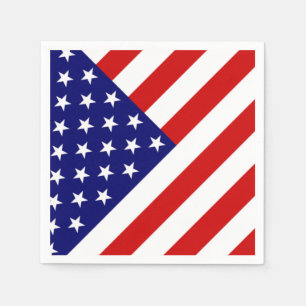 USA-Flag Serviette